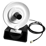 Sunweb Dish Style High Gain 10dBi Indoor Parabolic Antenna Wireless WiFi Adapter 2.4G 802.11b/g
