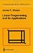 Linear Programming and Its Applications (Undergraduate Texts