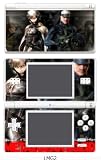Metal Gear Solid 4 MGS Solid Snake Skin 2 Nintendo DS Lite