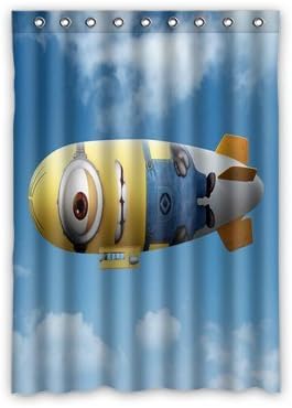 Custom Minions Despicablimp Window Curtain Drapery/Panels/Treatment Polyester Size 52w x 72h inches(One Piece)