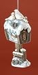 Snowfall Valley Doves on Snowy Mailbox Christmas Ornament 4.25"