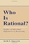 Who Is Rational?: Studies of individual Differences in Reasoning