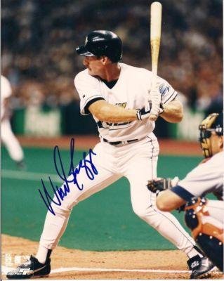 Signed Boggs Photo - Tampa Bay Rays 8x10 W coa - Autographed MLB Photos