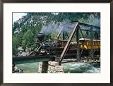 Durango-Silverton Line, CO Framed Photographic Poster Print by Sherwood Hoffman, 29x21