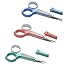 Stainless Steel Manicure Eyebrow and Eyelash Nose Hair Scissor Set With Protective Cover