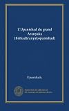 LUpanishad du grand Aranyaka (Brihadâranyakopanishad) (French Edition)