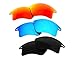 3 Pairs Polarized Replacement Sunglasses Lenses for Oakley Fast Jacket XL with Excellent UV Protection