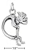 Sterling Silver Three Dimensional Native American Kokopelli Charm - Jewelryweb