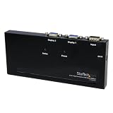 StarTech.com 2 Port High Resolution VGA Video Splitter - 350 MHz - Video splitter - 2 x VGA - desktop