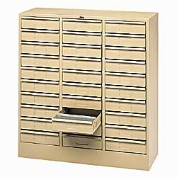TENNSCO 30-Drawer Cabinets - Black