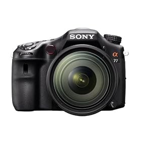 Sony - SLT-A77VQ - Kit Reflex - 23,4 Mpix - Noir + Objectif 16-50 mm