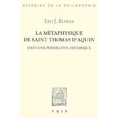 La m�taphysique de saint Thomas d'Aquin dans une perspective historique