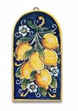 Handmade Arch-shaped Lemon Tile From Italy