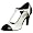 Black/ivory