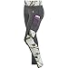 Legendary Whitetails Ladies Driven Performance Leggings Black Heather Medium