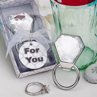 <em>Bling Collection</em> diamond ring bottle openers - 24 count