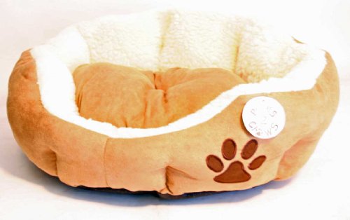 New Small Paw Print Pet Bed/House for Dog or Cats