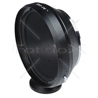 Fotodiox Pro Adapter, Hasselblad Lens to Nikon Camear Mount Adapter -- for Nikon D1, D2, D3, D3x,D3s, D100, D200, D300, D300s, D700, D40, D40x, D50, D60, D70, D70s, D80, D90, D3000, D3100, D5000, D7000