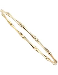 14K Yellow Gold Diamond Bracelet - 0.16 Ct. -- LIFETIME WARRANTY
