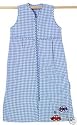 New Baby Slumbersac Sleeping Bag.  Blue gingham car size 12-36 months, 2.5 tog.