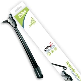 Valeo U-18 Gen2 Premium All-Season Bracketless Wiper Blade - 18", Pack of 1