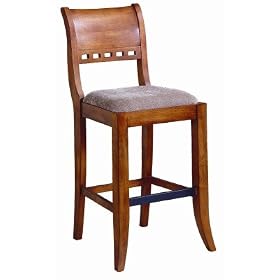 Click here to buy Oak Reno Bar Stool One Pair .