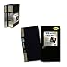 Itoya OL-120LY Art Profolio Photo Album Library Box Set of 5 Albums within Storage Sleeve Black