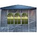 Seitenteile mit Fenster f�r Pavillon Pavillion in Blau 2 St�ck