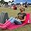 WickedWedge Inflatable Lounger Pink