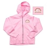 Colorado Rockies MLB Girls Lucky Full Zip Hooded Jacket (Pink)