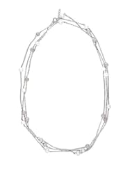 C.Z & PEARL NECKLACE
