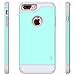 iPhone 7 Plus Case, LK [Armor Shield] Shock Absorbent Dual Layer Hard PC Cover + TPU Inner Hybrid Defender Case For Apple iPhone 7 Plus (Mint)