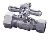 IMAGE OF Kingston Brass CC44451X Vintage Decorative Quarter Turn Valves, 1/2