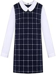 Sophisticated Plaid Print Chiffon/Polyester  Dress