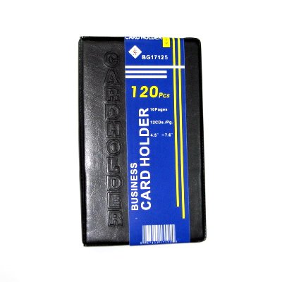 120 Business Card Organizer Holder