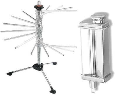 KitchenAid KPSA Stand-Mixer Pasta-Roller Attachment + metal rack