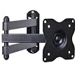 VideoSecu Articulating Arm TV Wall Mount, Full Motion Tilt Swivel and Rotate for Most 15" 17" 19" 20" 22" 23" 24" 26" 27" LCD LED TV Monitor Flat Panel Screen with VESA 100, 75 ML12B CB5