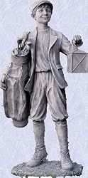 Calvin the caddy statue home garden yard sculpture new