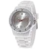 Detomaso - DT3007-A - Colorato - Montre Femme - Quartz Analogique - Cadran Blanc - Bracelet Silicone Blanc