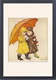 Framed Prints of Stormy Weather by Muriel Dawson from Mary Evans
