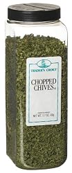 Traders Choice Chives, Freeze Dried, 1.7-Ounce Plastic Containers (Pack of 3)