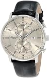 Kenneth Cole #KC1779 Men's Round Leather Strap Chronograph Watch