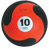 FitBALL 9in Medicine Ball - 10 lbs.
