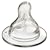 MAM BPA Free Silicone Nipples Medium Flow, 2-Pack