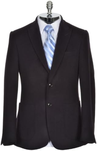 Hardy Amies London Slim Fit Navy Blue Wool and Cashmere Sportcoat 42R Blazer