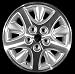 OEM Aluminum Wheel 15x6.5 5 Lug 10 Spoke Medium Gray