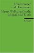 Erl�uterungen und Dokumente zu Johann Wolfgang von Goethe: Iphigenie auf Tauris: Johann Wolfgang Goethe: Iphigenie Auf