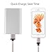 Sunnest 2 Pack 6ft 8 Pin Lightning Cable with Aluminum Connector Extra Long Nylon Braided Syncing and Charging Cord Wire for iphone 6s, 6s plus, 6plus, 6,5s 5c 5,iPad Mini, Air,iPad5,iPod on iOS9