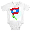 Onesie with country, international, Laos