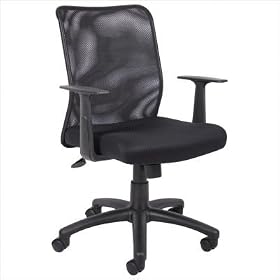 Boss Mesh Back Task Chair with Arms 6106